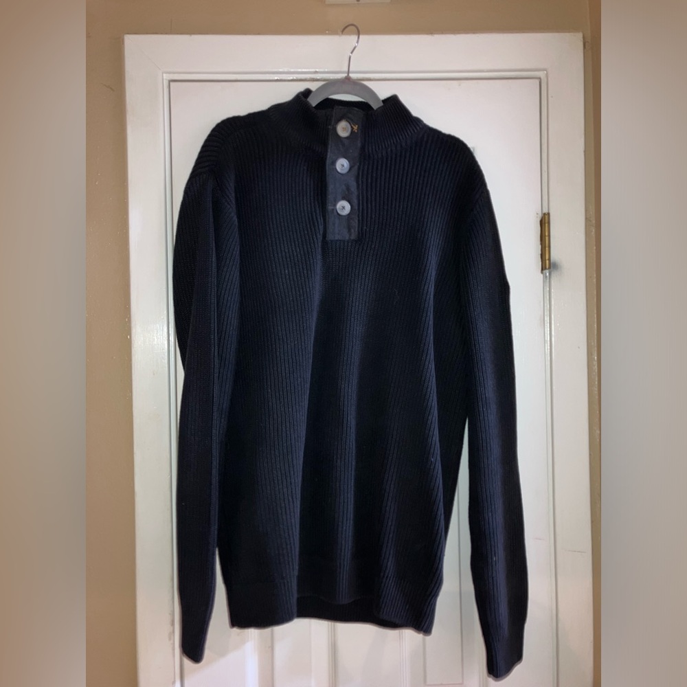 The Olympic Club Long Sleeve Pullover Knit Sweater Salute by Levelwear Large